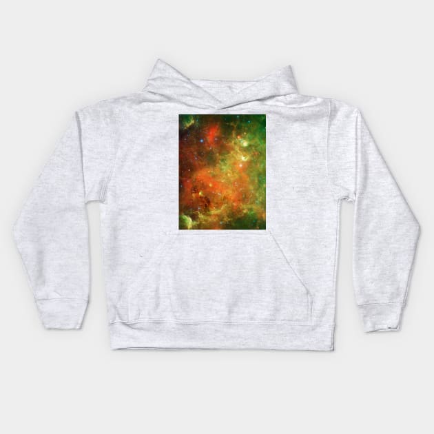 Space Kids Hoodie by NoMonkeyB